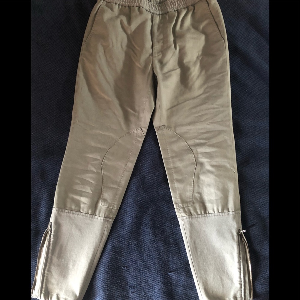 Gucci Men's Grey Cotton Drill Pants Size 46/ 32US